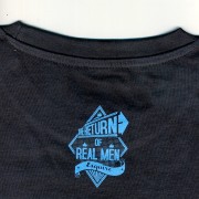 Tshirt Backside blue
